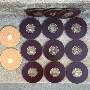 TARGHEE, INC Coasters Token & Leather BTS GROUP